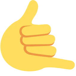 call me hand
