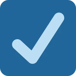 check box with check