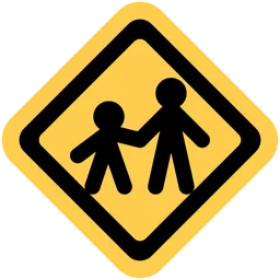 children crossing