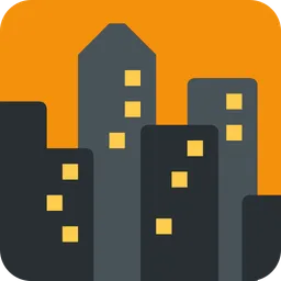 cityscape at dusk