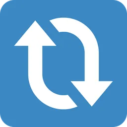 clockwise vertical arrows