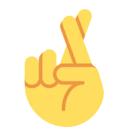 crossed fingers