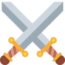 crossed swords