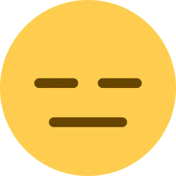 expressionless face