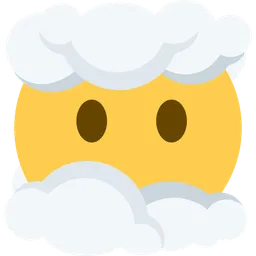 face in clouds