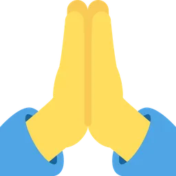 folded hands
