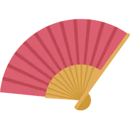 folding hand fan