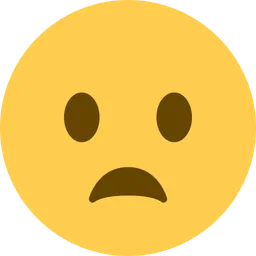 frowning face with open mouth