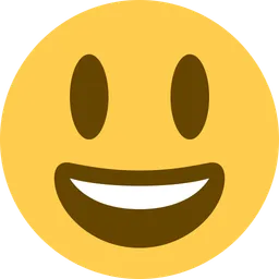 grinning face with big eyes
