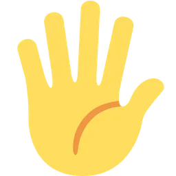 hand with fingers splayed