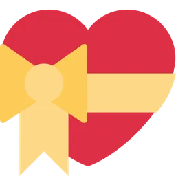 heart with ribbon