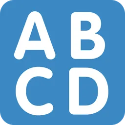 input latin uppercase