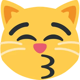 kissing cat