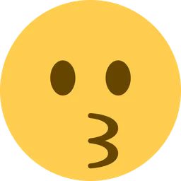 kissing face