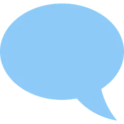 left speech bubble