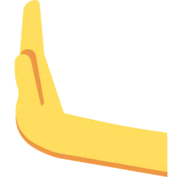 leftwards pushing hand