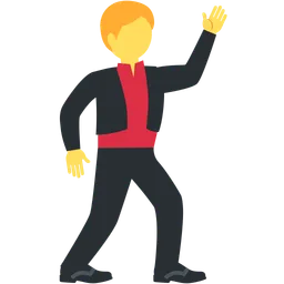 man dancing