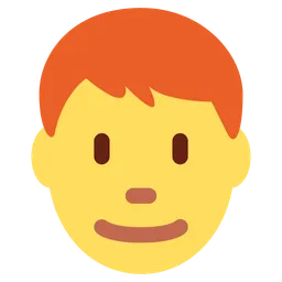 man: red hair