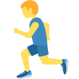 man running