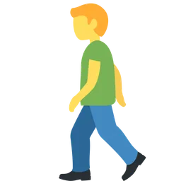 man walking