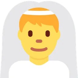 man with veil