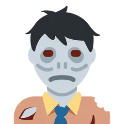 man zombie