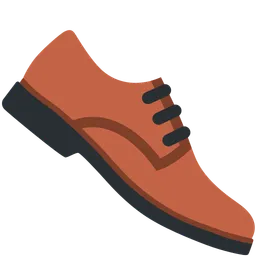 man’s shoe
