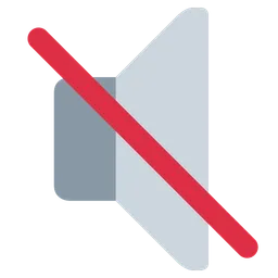 muted speaker