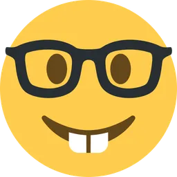 nerd face