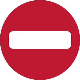 no entry