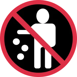 no littering