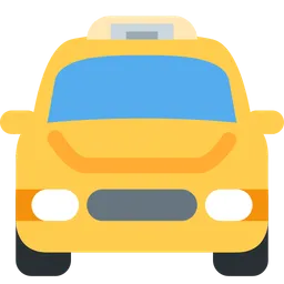 oncoming taxi