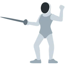 person fencing