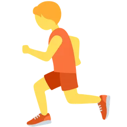 person running