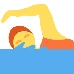 person swimming