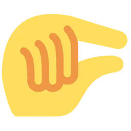 pinching hand