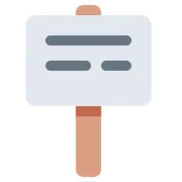 placard