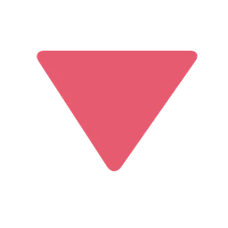 red triangle pointed down