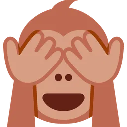 see-no-evil monkey