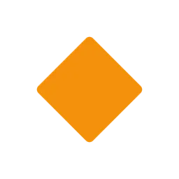 small orange diamond