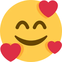 smiling face with hearts