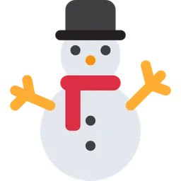 snowman without snow