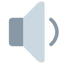 speaker medium volume
