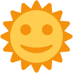 sun with face