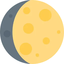waxing gibbous moon