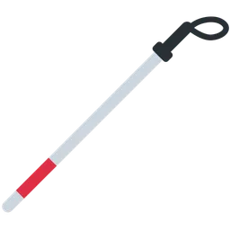 white cane