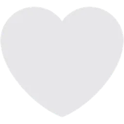 white heart