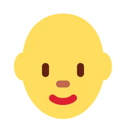 woman: bald