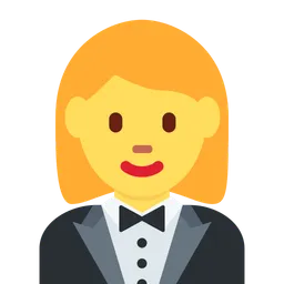 woman in tuxedo