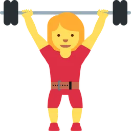 woman lifting weights